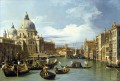 Le Grand Canal et l’église du Salut Canaletto